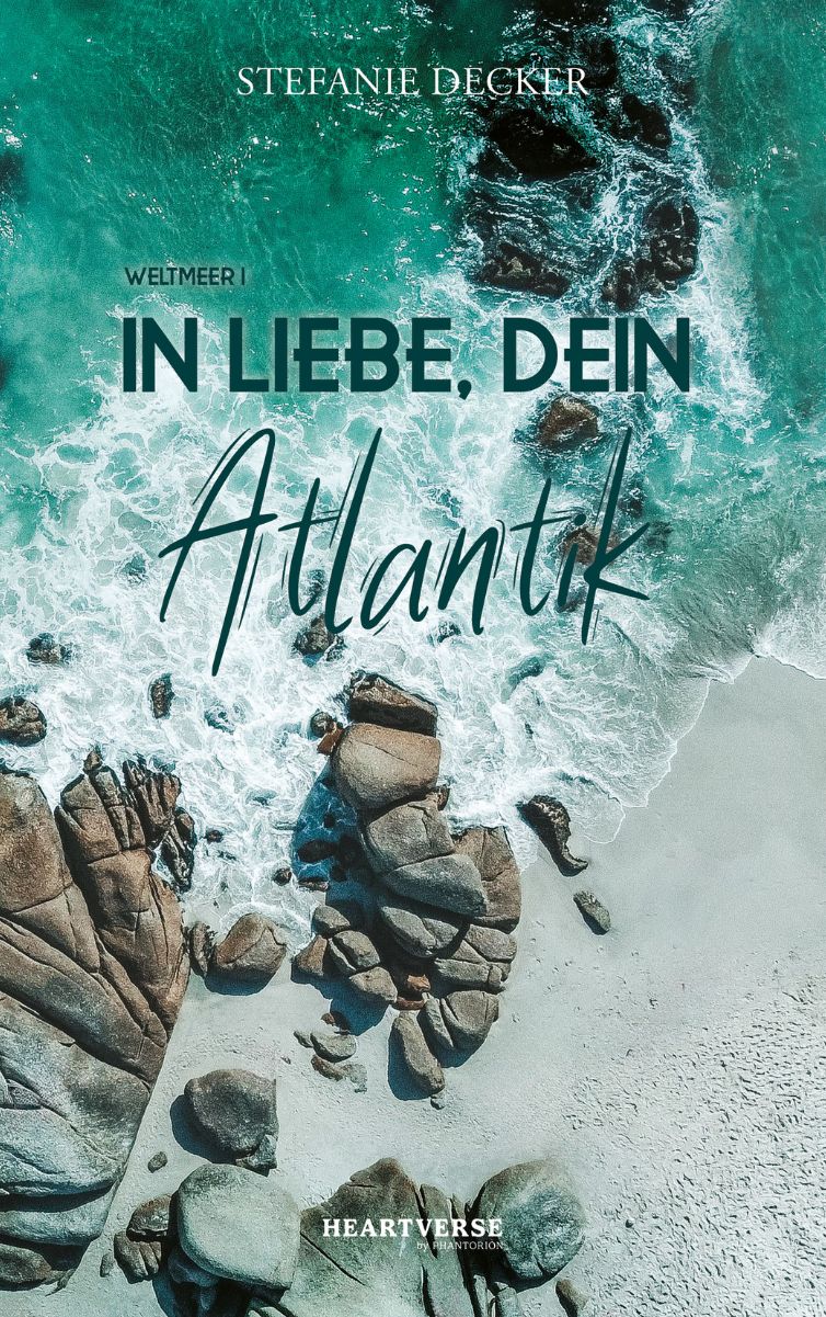 Buchcover von »In Liebe, dein Atlantik« von Stefanie Decker.